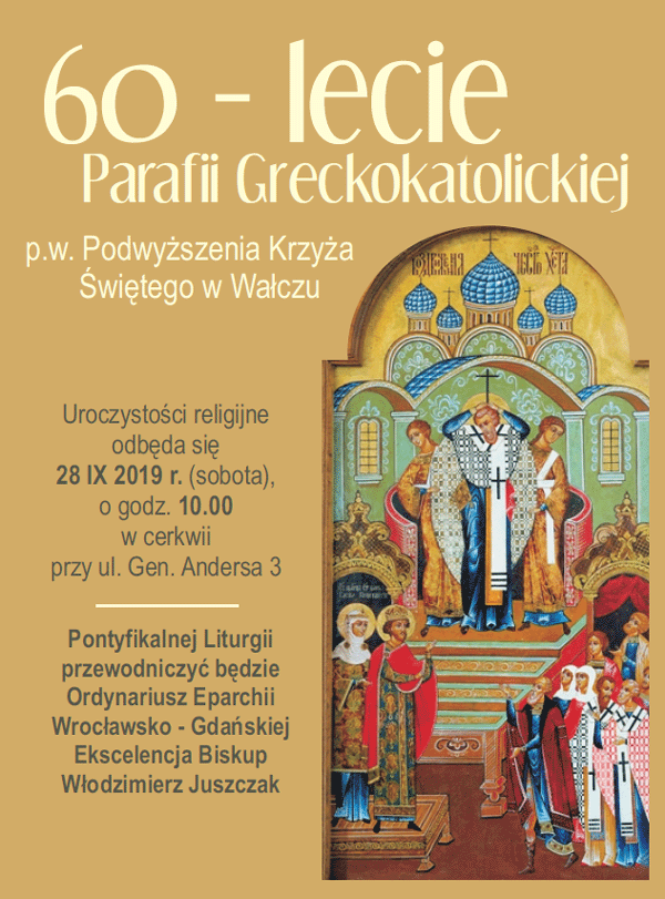 Jubileusz 60-lecia istnienia Parafii Greckokatolickiej