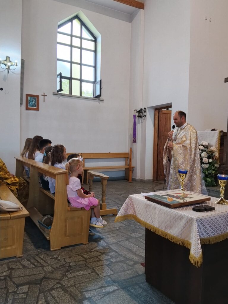 Благословення на новий навчальний рік та спільна молитва за дітей в нашій парафії
