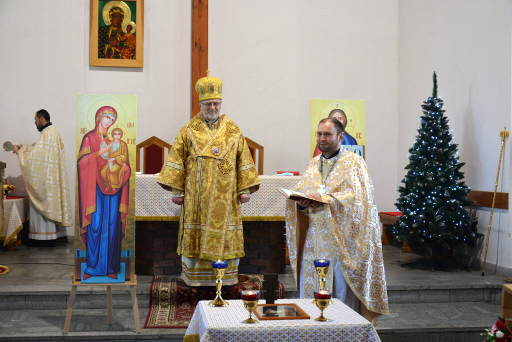 В неділю по Різдві владика Володимир відвідав парафію св. Юрія у Вроцлаві (2022)